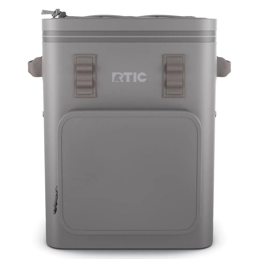 Open-box - RTIC Outdoors 24 Can Ultra-Tough Backpack Cooler - Gray: Vinyl Liner Holds