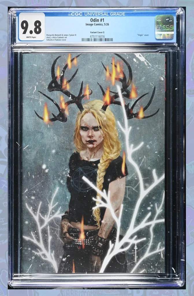 Odin #1 (Of 9) Cover G Sebastian Fiumara Variant (Mature) | CGC 9.8 | PREORDER