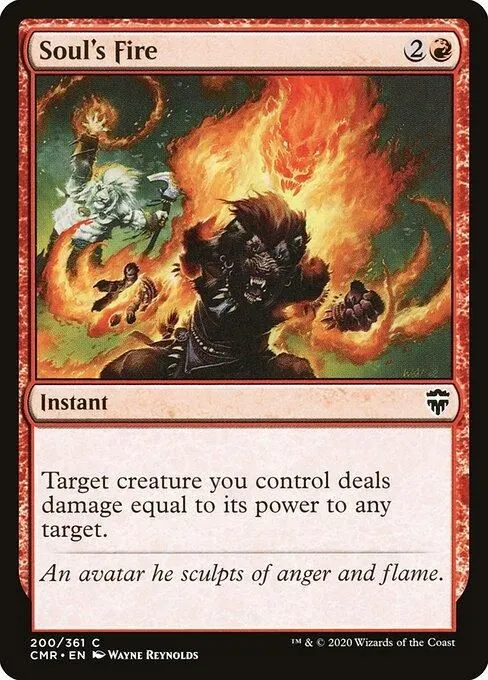 CMR, Soul's Fire, Standard, 200, C, Near Mint, (Foil), EN
