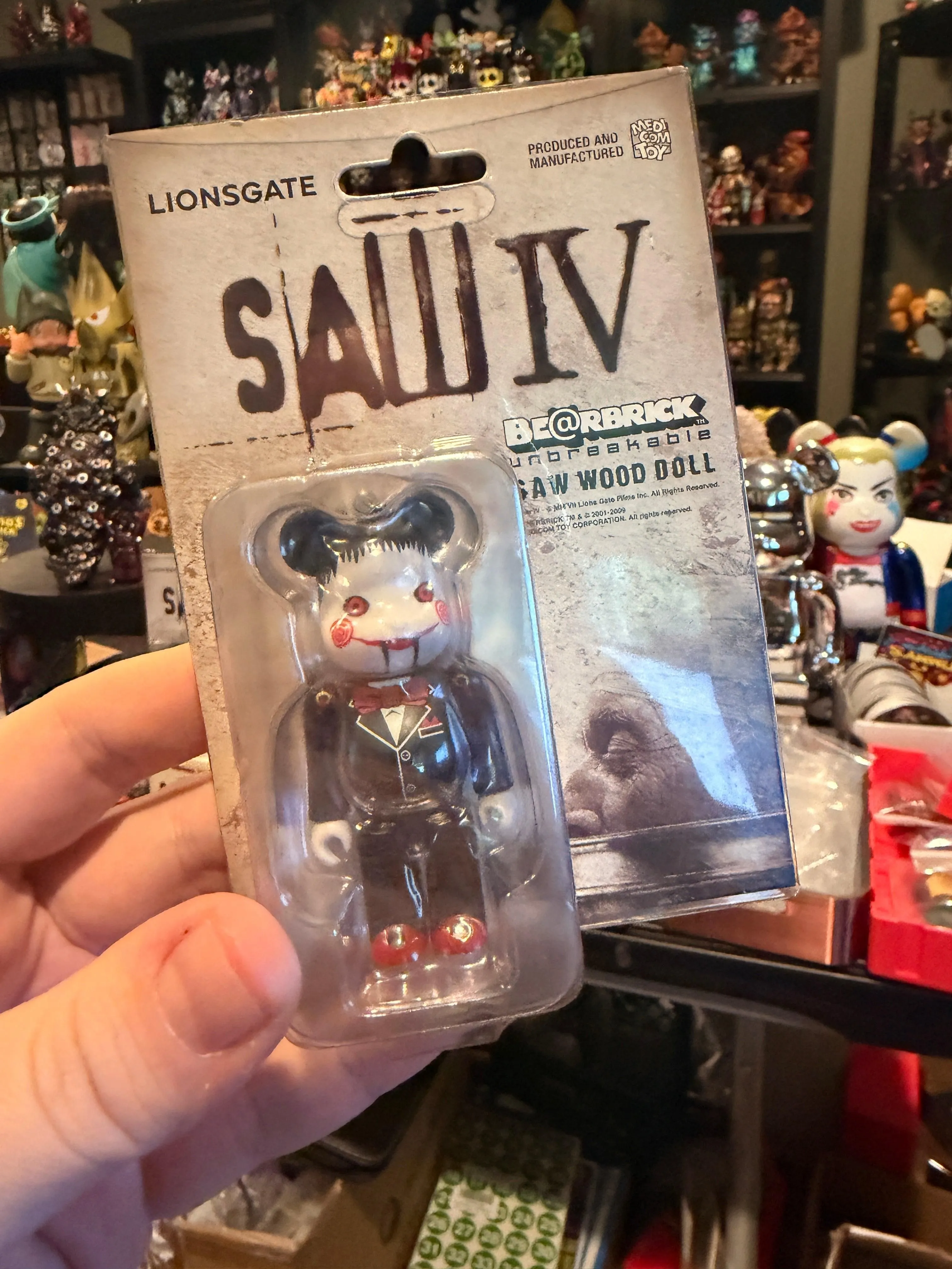 Bearbrick SAW 100% Keychain