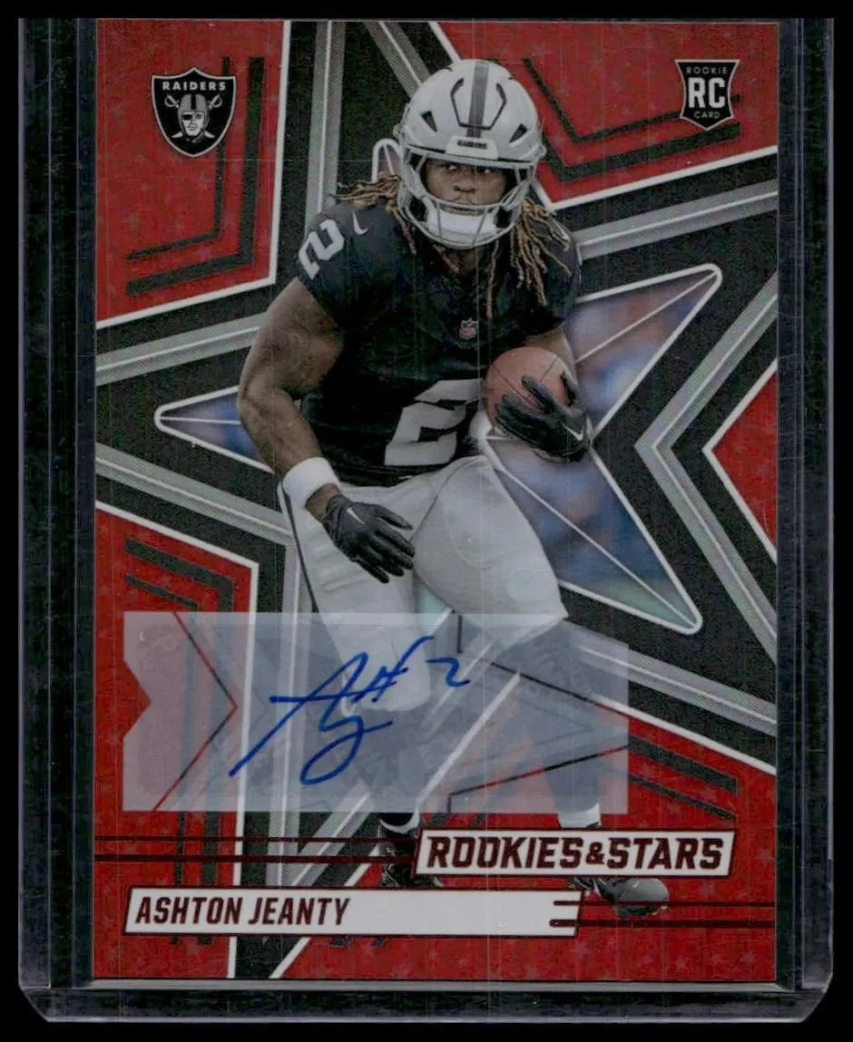 2025 Panini Rookies & Stars #106 Ashton Jeanty Rookie Signatures