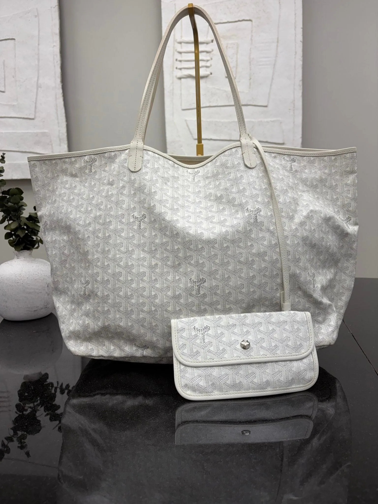 Goyard Goyardine St Louis GM Tote Bag