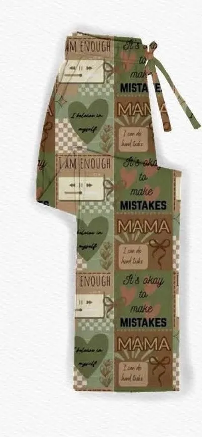 Mama affirmation lounge pants