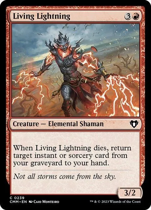 CMM, Living Lightning, Standard, 239, C, Near Mint, Normal, EN