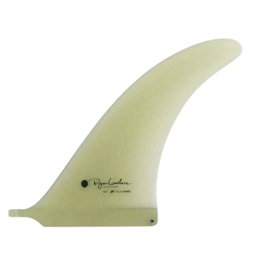True Ames: Lovelace v.Bowls -Single Fin - 8.5" - Clear