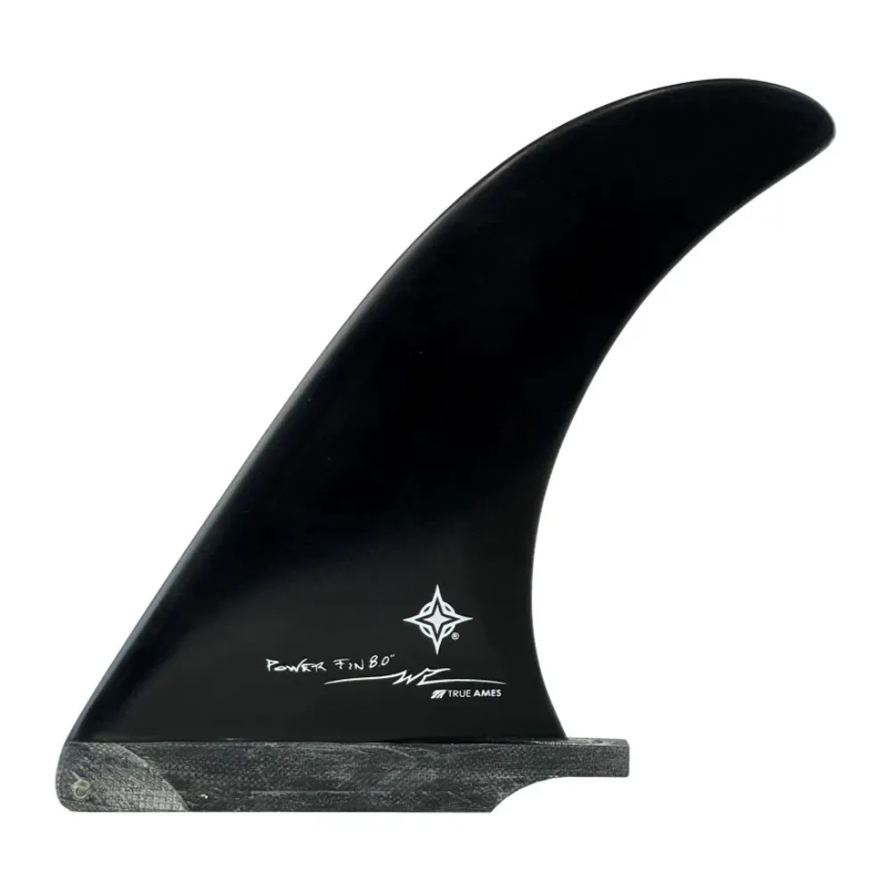 True Ames: Wayne Rich Power - Single Fin - 7.0" - Black