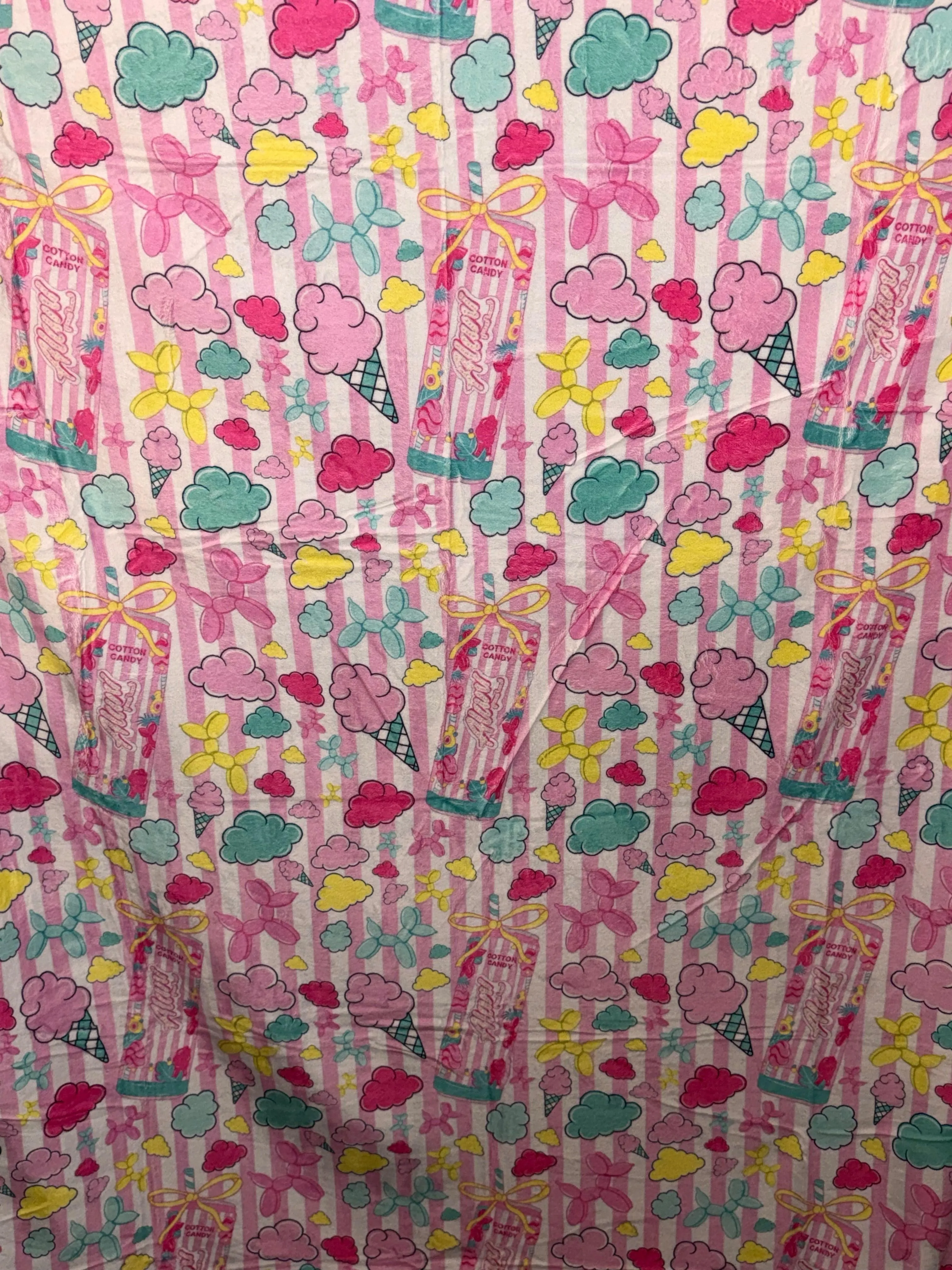 Alani Cotton Candy 50x60 Minky Plush