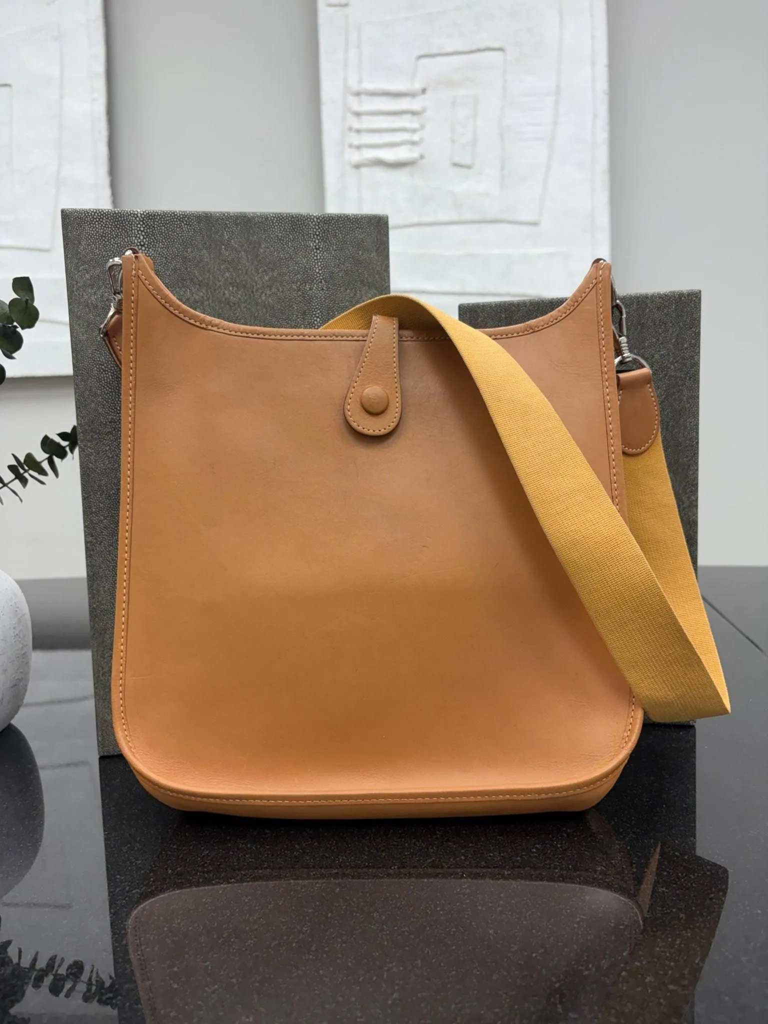 Hermes Brown Evelyn’s Shoulder Bag