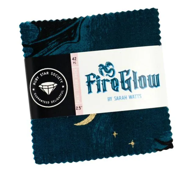 Fireglow 2.5" Mini Charm Sarah Watts RS2131MC Ruby Star Society