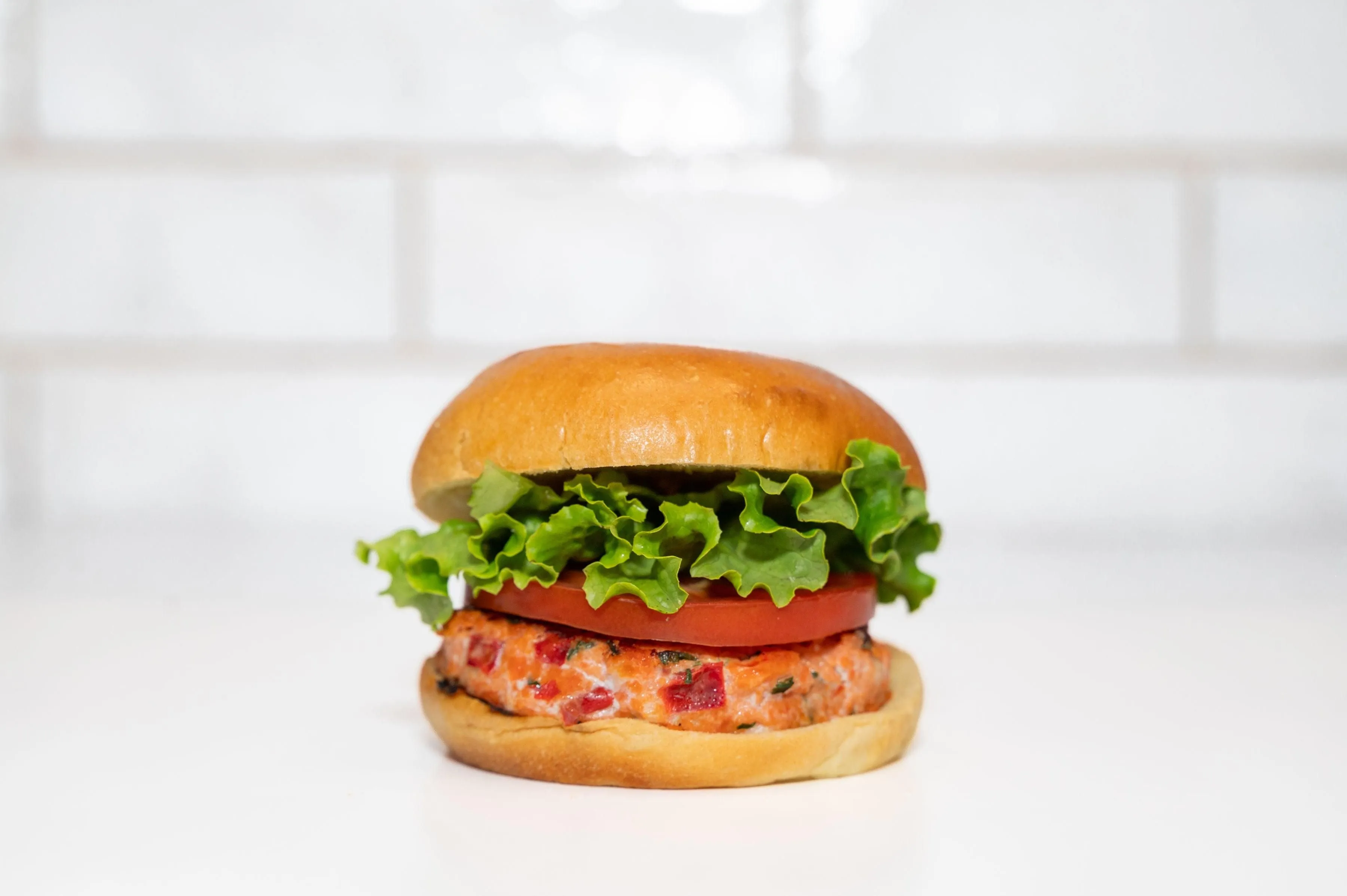 Wild Salmon Burgers - Alaskan Sockeye (4x4oz) (WN-BN)