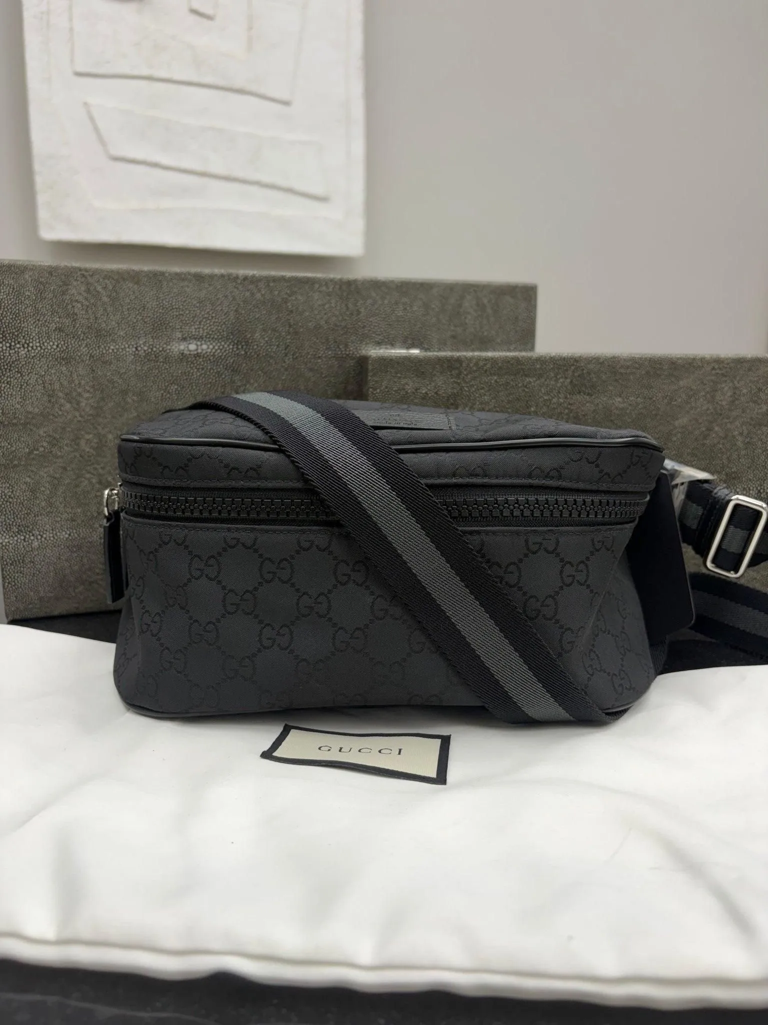 Gucci GG Nylon Belt Bag
