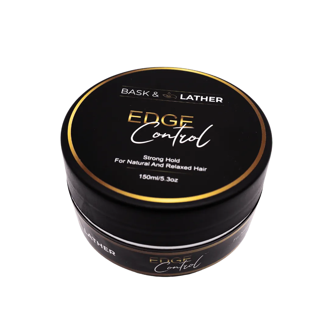 Bask & Lather Strong Hold Thick Edges Edge Control 5.3oz