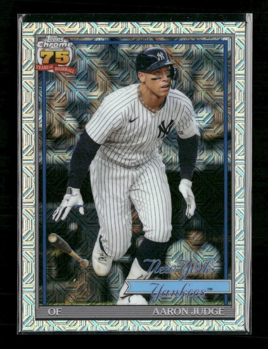 2026 Topps Baseball 35th Anniversary Chrome (Series One) Aaron Judge #91C-82