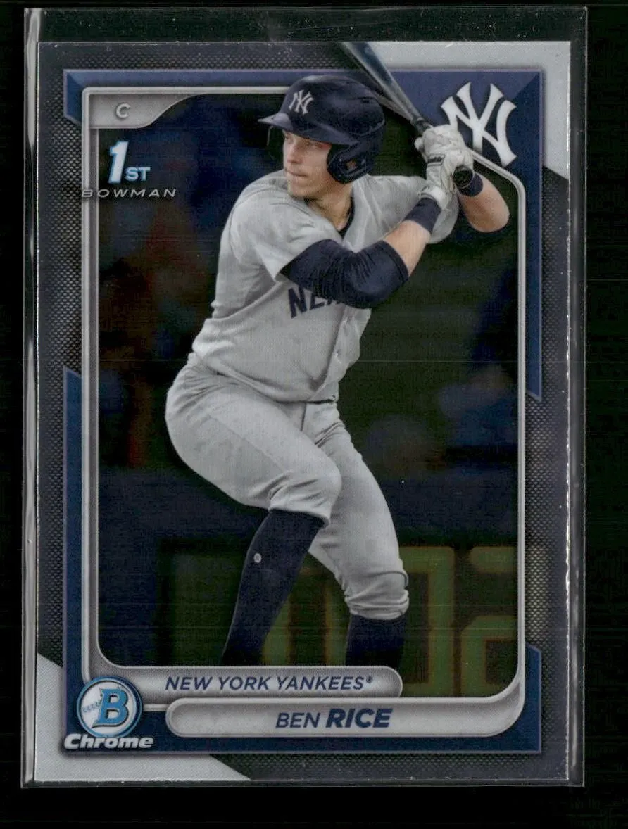 2024 Bowman Chrome Prospects Ben Rice #BCP-186