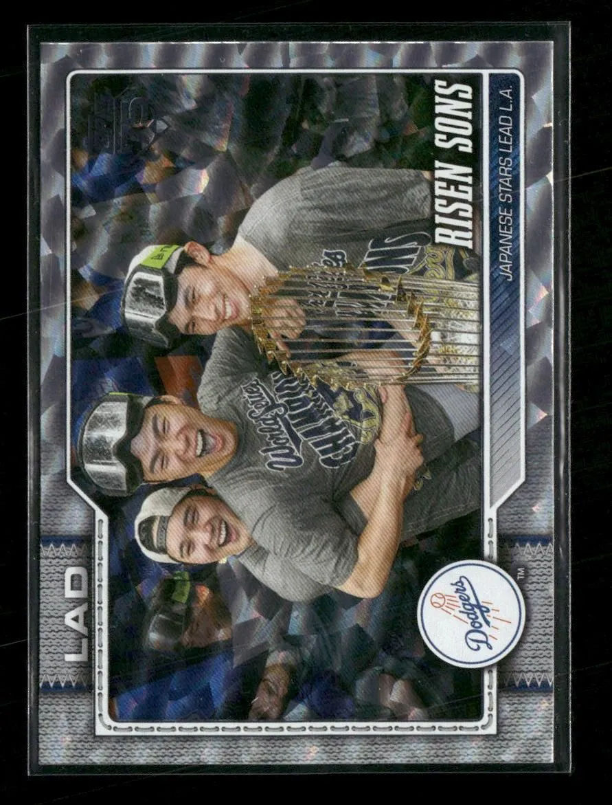 2026 Topps Silver Crackle Foil Risen Sons #642