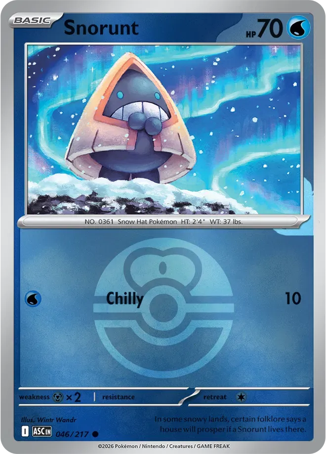 046/217 Snorunt Love Ball - Ascended Heroes