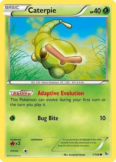 1/106 Caterpie Reverse Holo
