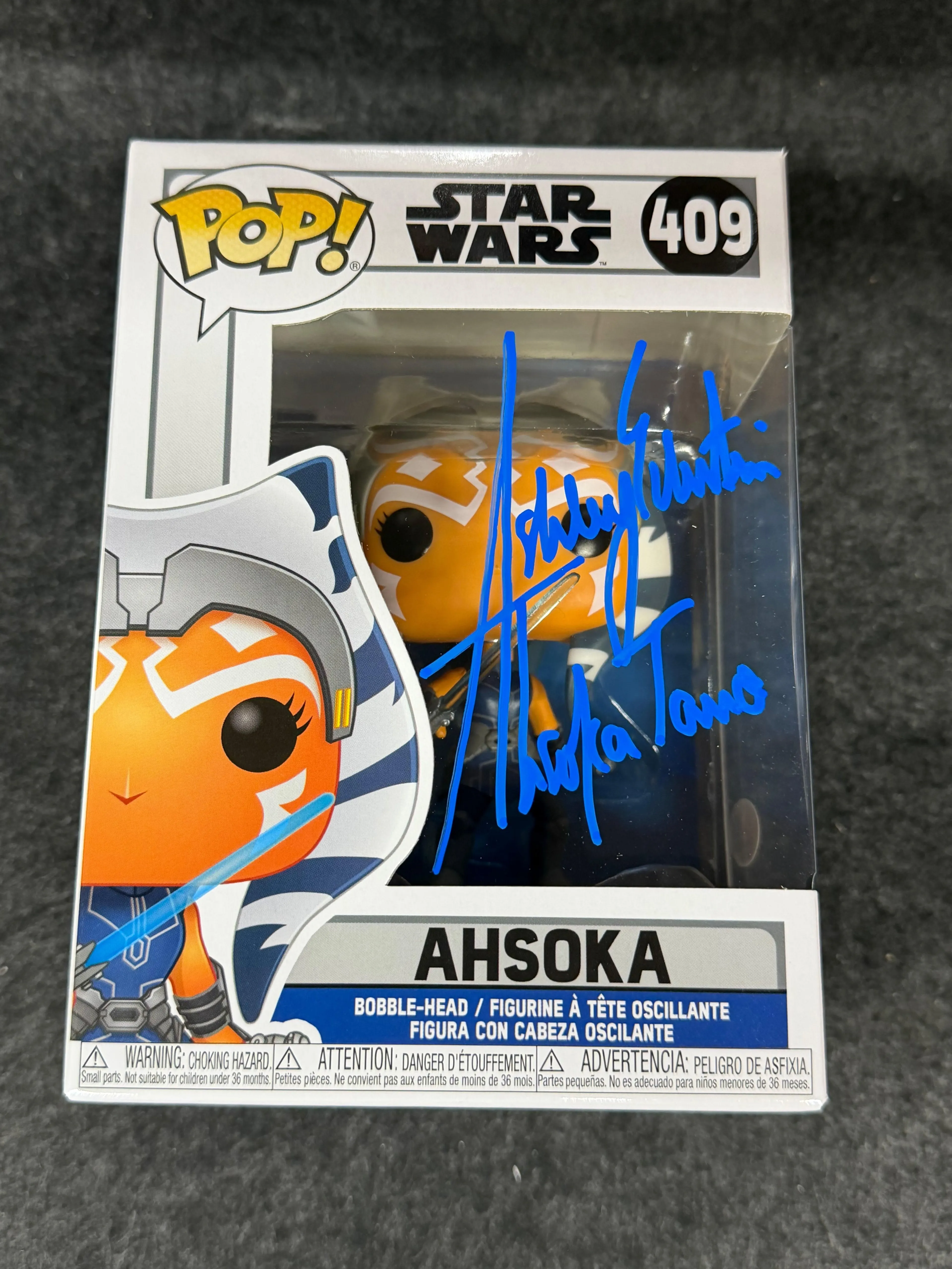 Ashley Eckstein Signed Ahsoka Star Wars #409 Funko - JSA COA