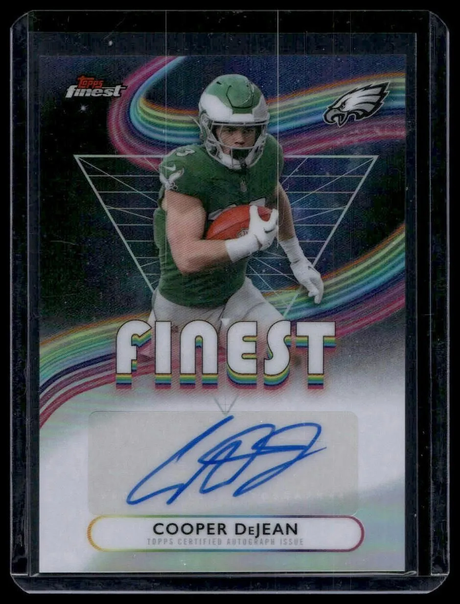 2025 Finest #FA-CDJ Cooper DeJean Finest Autographs