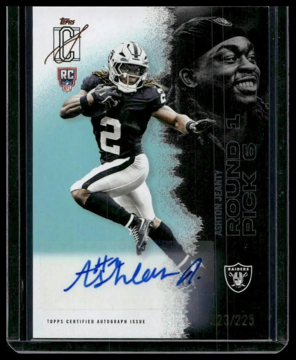 2025 Topps Signature Class #102 Ashton Jeanty Autographs
