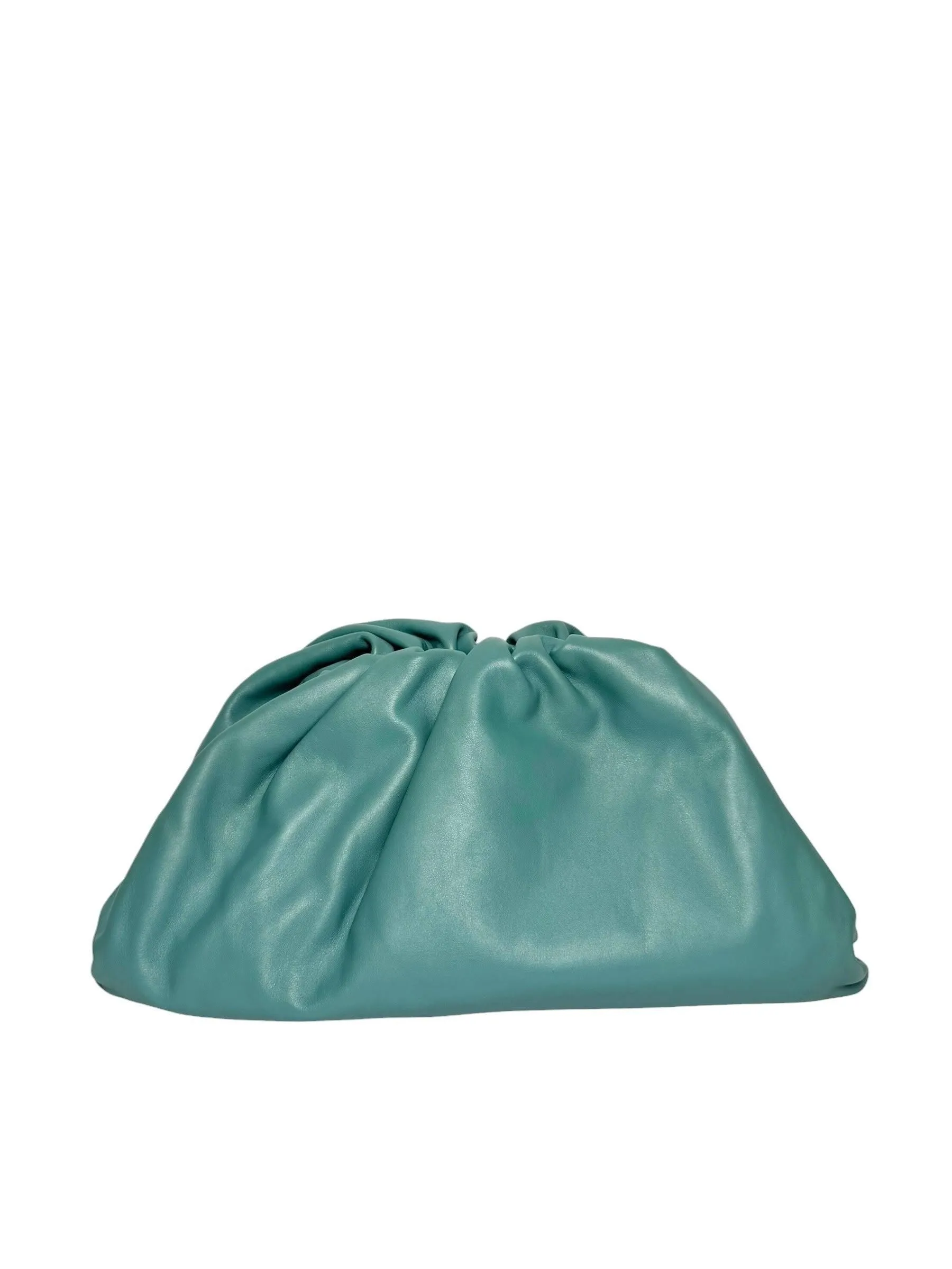 Bottega Veneta Blue Calfskin The Pouch