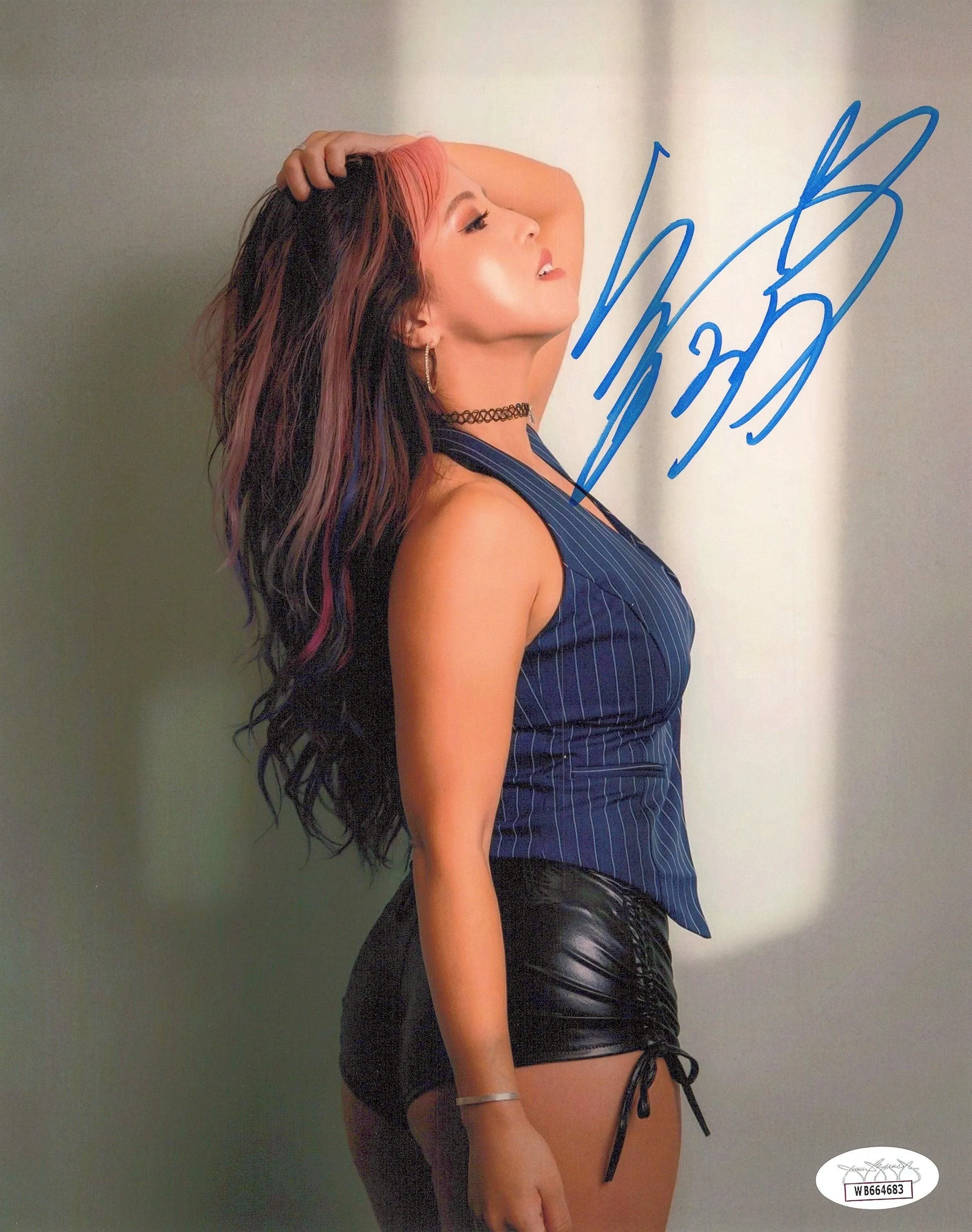 Mina Shirakawa AEW WWE NXT 8x10 photo signed auto autographed JSA COA