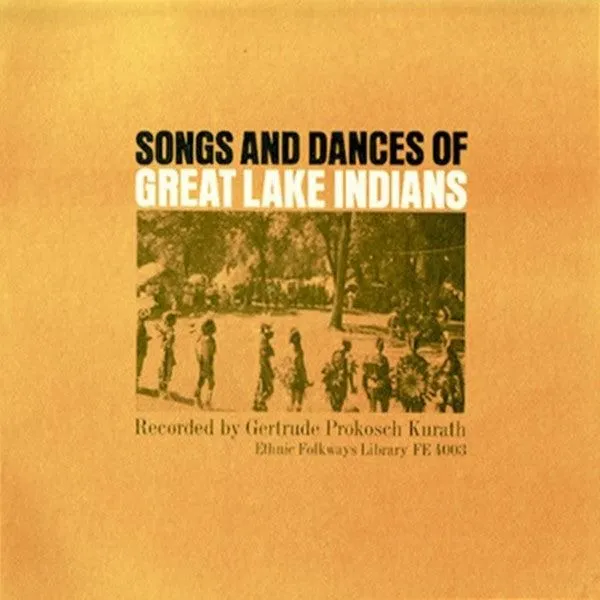 Various - Songs And Dances Of Great Lakes Indians (LP)