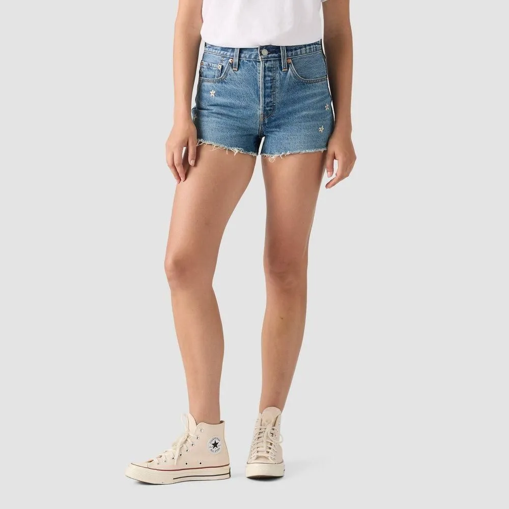 New without Tags - Levi's 501 Women's Mid-Thigh Shorts - Bee In The Bonnet 28