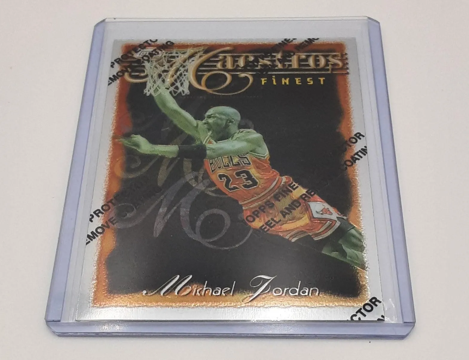 1996-97 TOPPS Finest Michael Jordan Maestros #127 Chicago Bulls