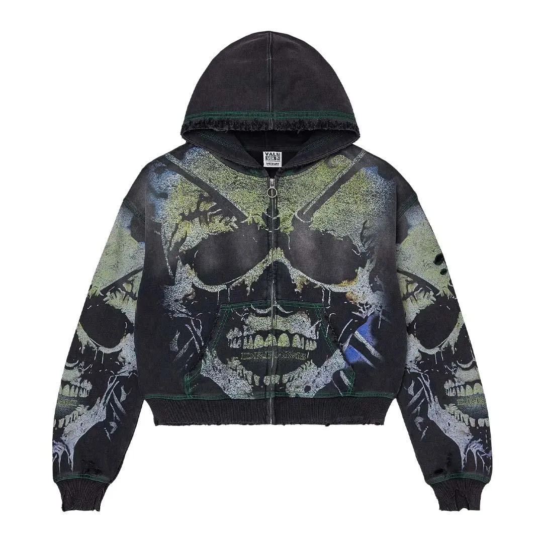 Vale Forever Grave Digger Hoodie Black