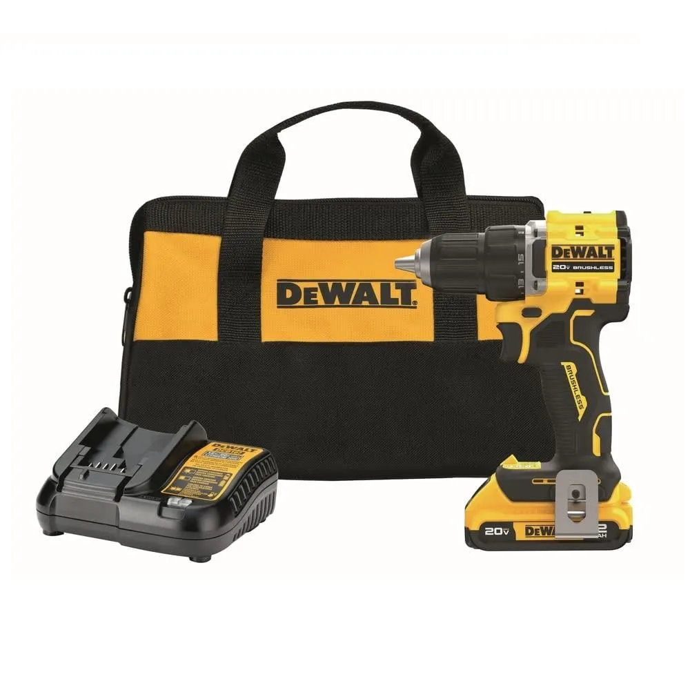 DEWALT ATOMIC 20-Volt Lithium-Ion Cordless Compact 1/2 in. Drill/Driver Kit