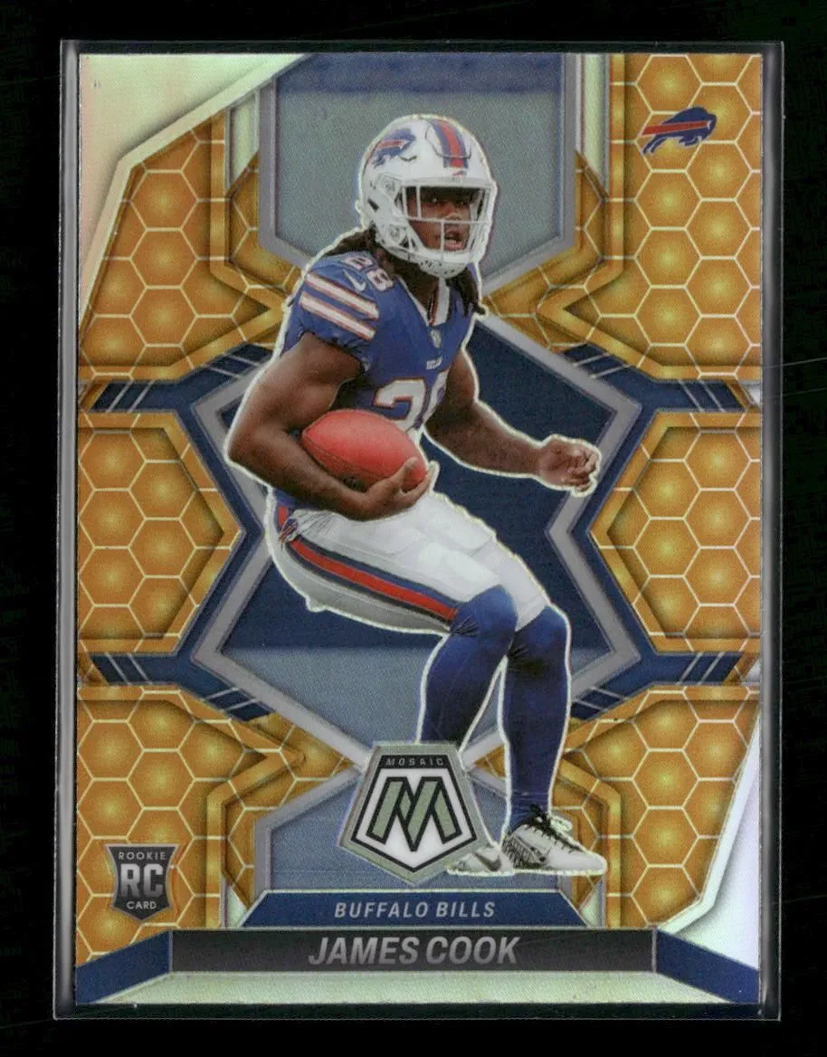 2022 Panini Mosaic Honeycomb James Cook Rookie #309