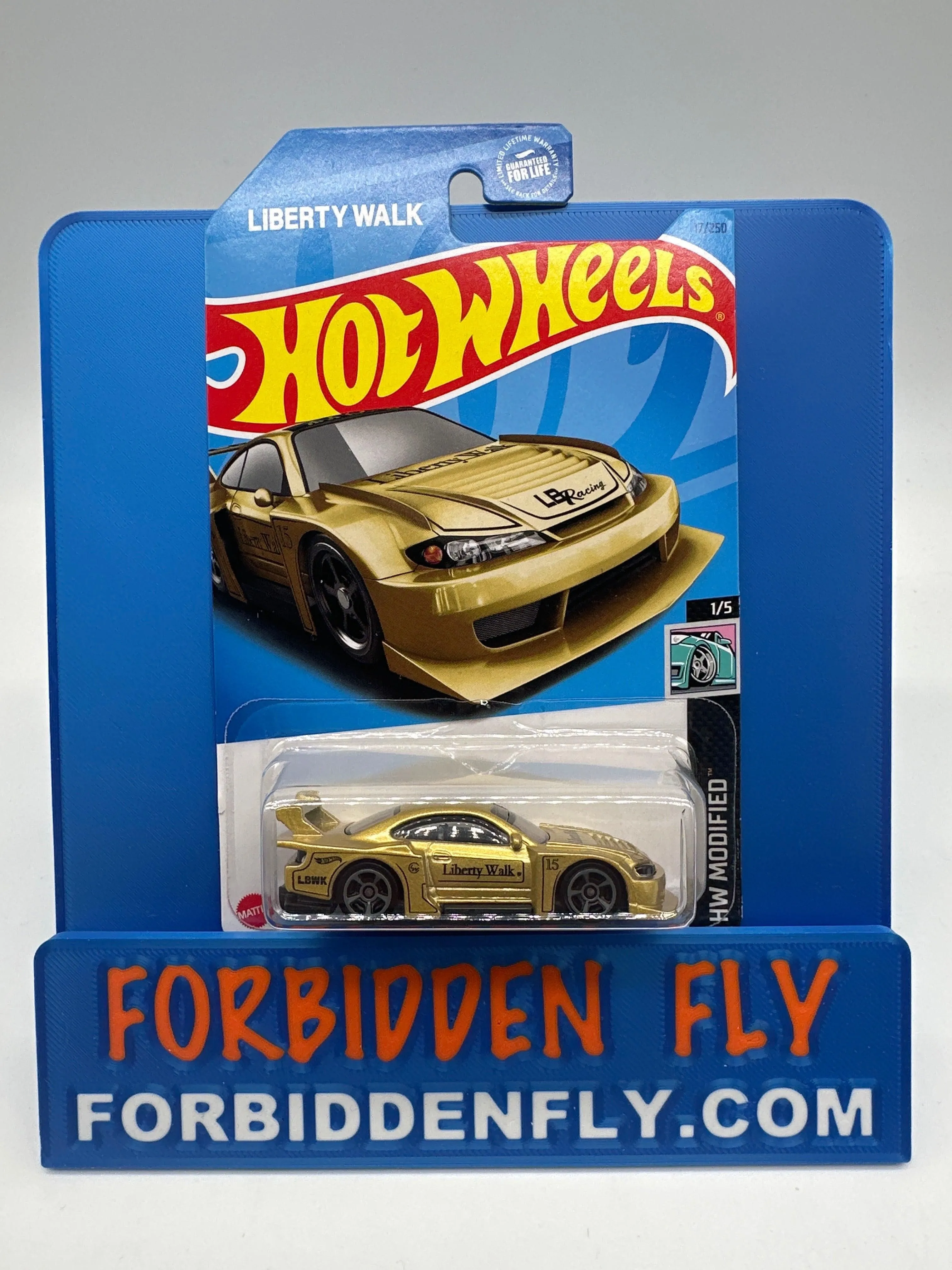 Hot Wheels 2023 Mainline - Liberty Walk LB Super Silhouette Nissan Silvia (S15) - Gold