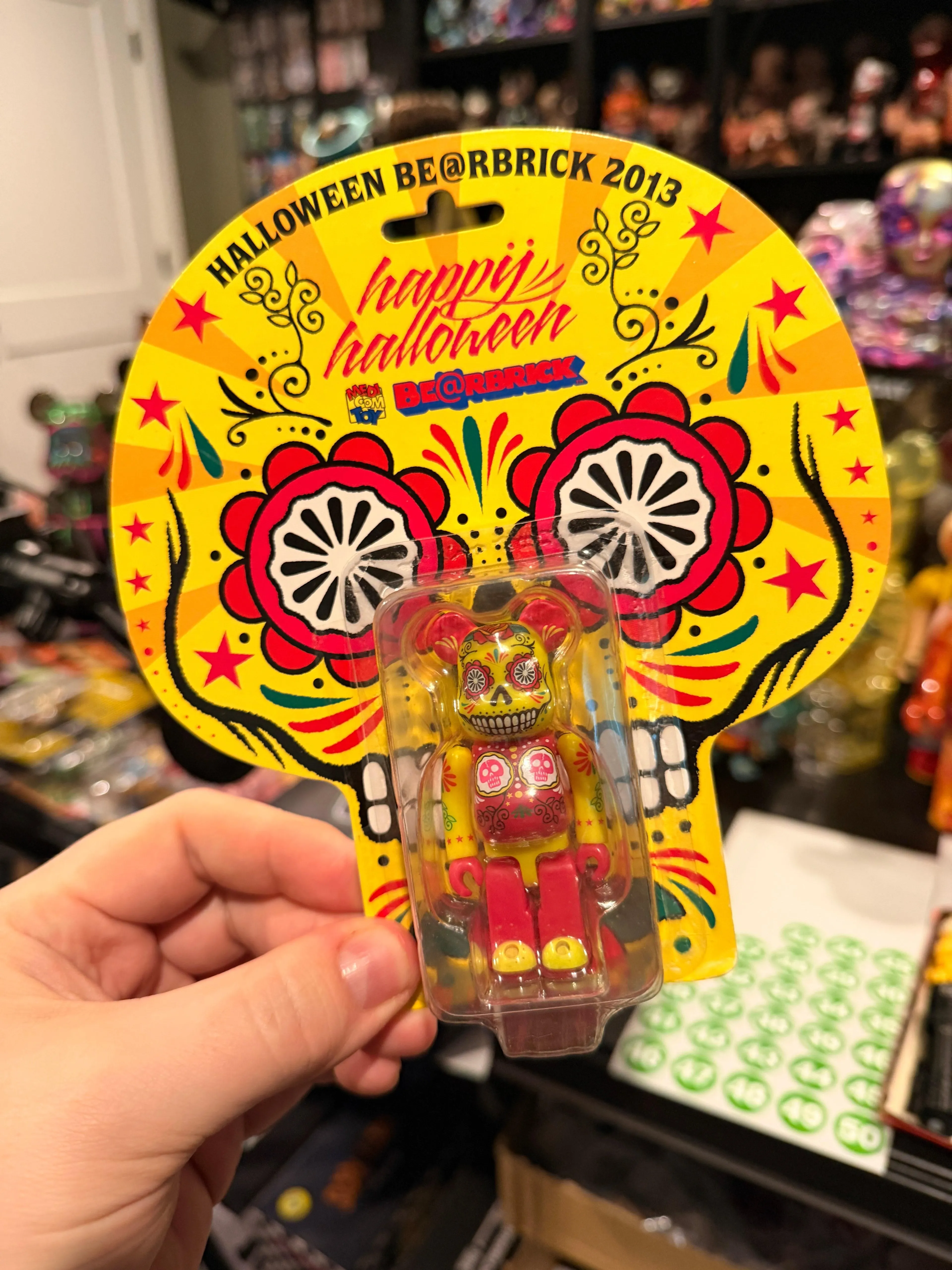 Bearbrick Halloween 2013 Day of dead