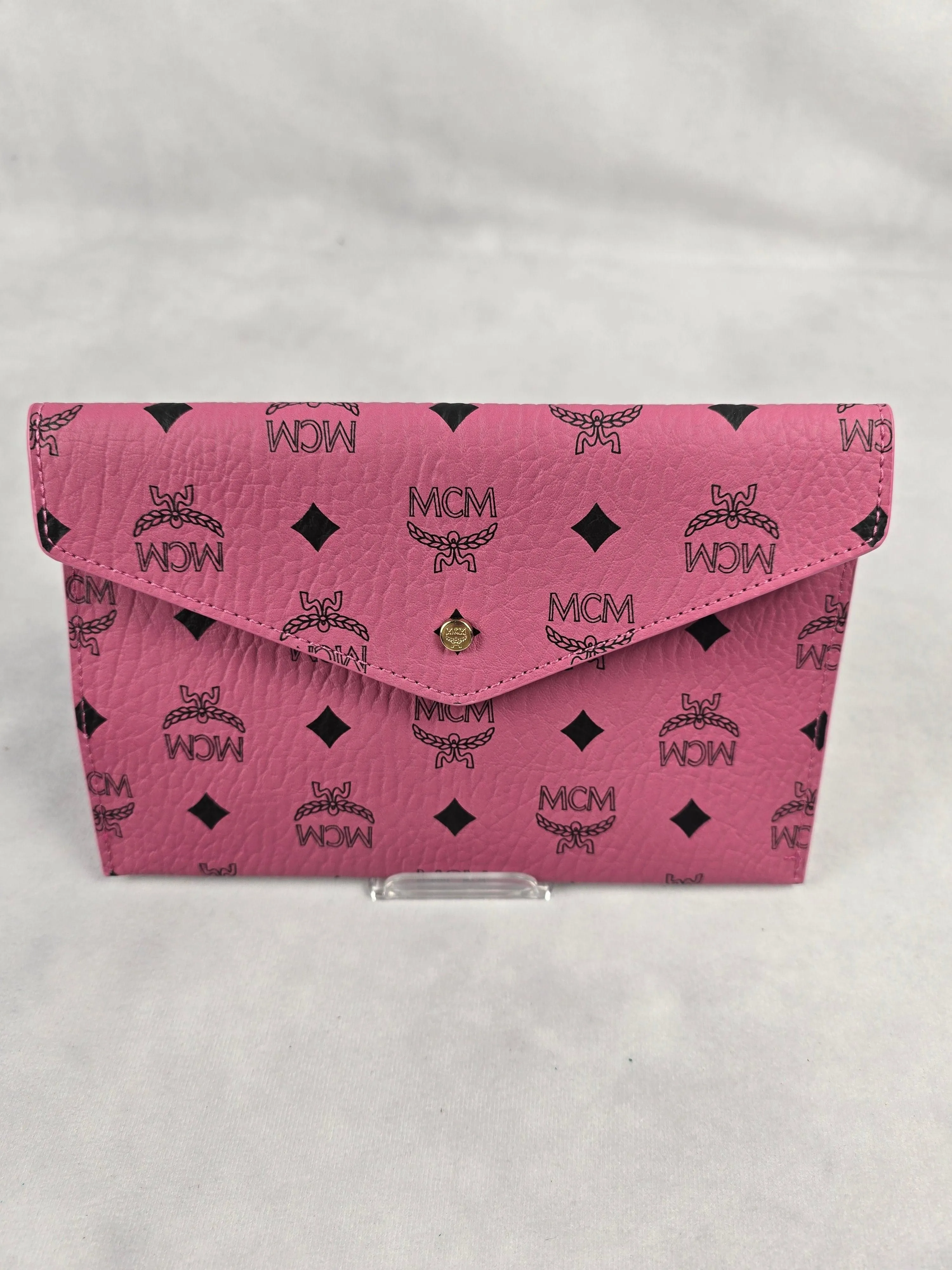 MCM Pink Pouch/Clutch
