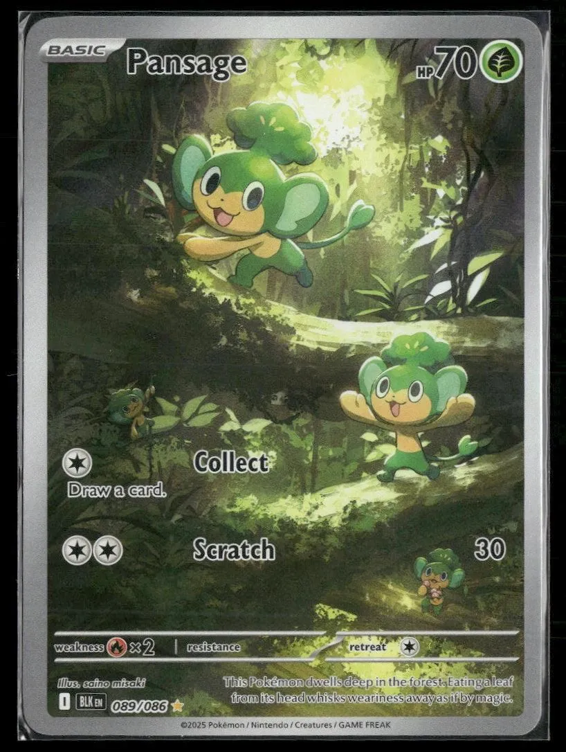 SV: Black Bolt Pansage #089/086