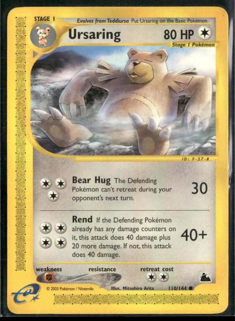 Skyridge Ursaring #110/144