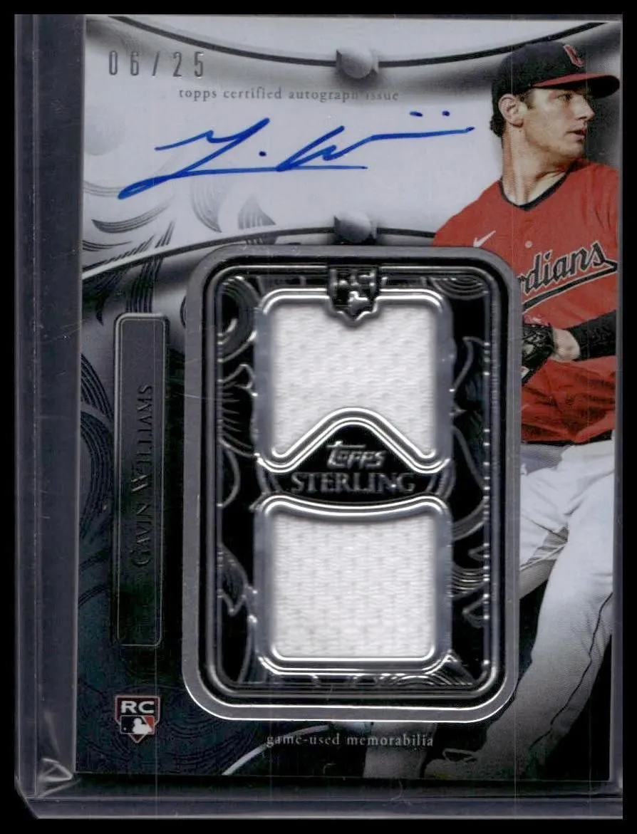 2024 Topps Sterling - Sterling Debuts #SBDB-GW Gavin Williams #/25