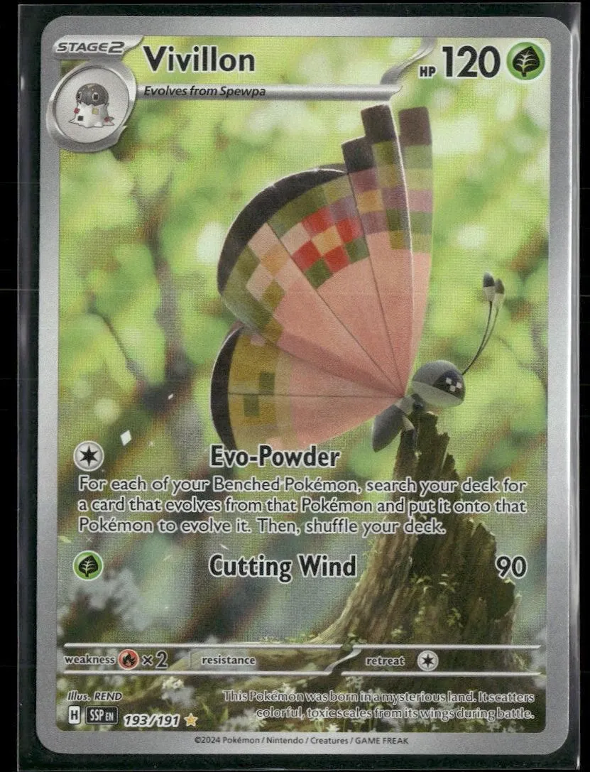 SV08: Surging Sparks Vivillon #193/191