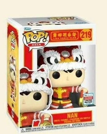 Funko Pop! Lion Dance Club - Nan #219 (Sticker May Vary) Exclusive Collectible Pop Vinyl Figure
