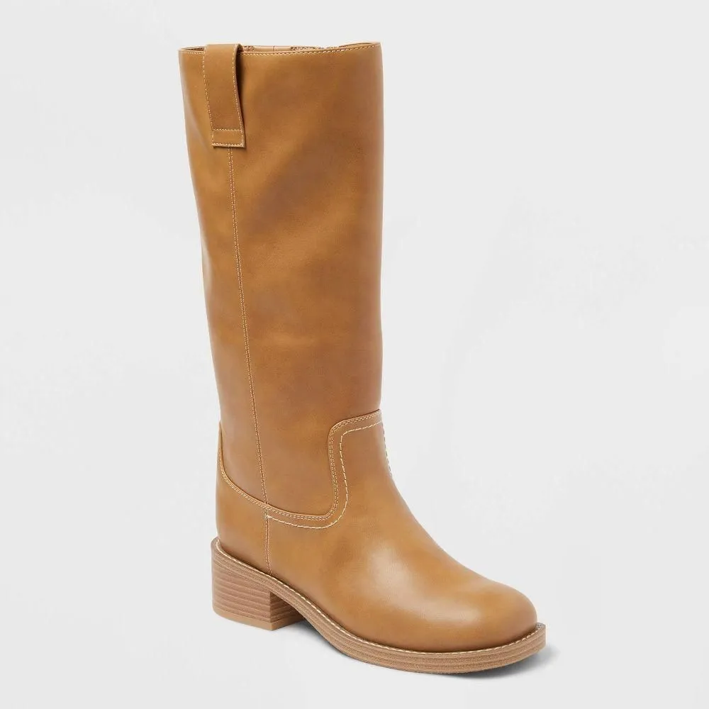 New without Tags - Women’s Mai Boots with Memory Foam Insole – Universal Thread Tan 9