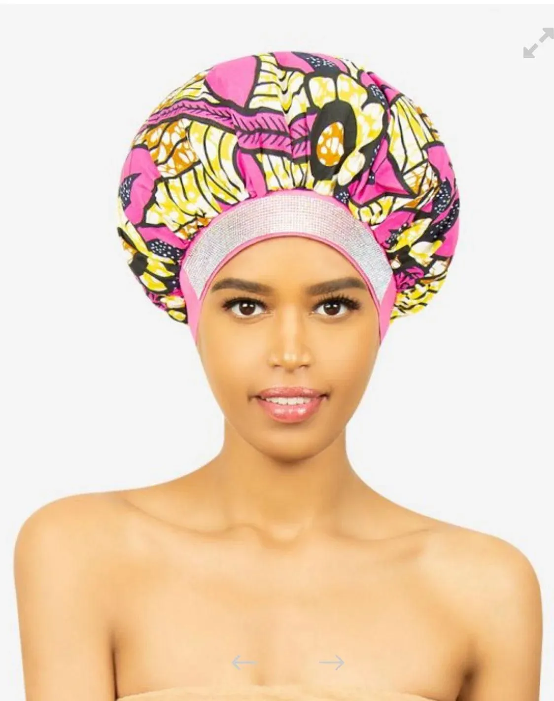 Jewel Wax & Satin Bonnet Infused With Vitamin E [ 2 For 1 Bundle! ]