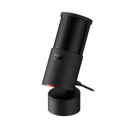 HyperX SoloCast 2 – Gaming USB Condenser Mic USB-C to USB-A Plug and Play Black
