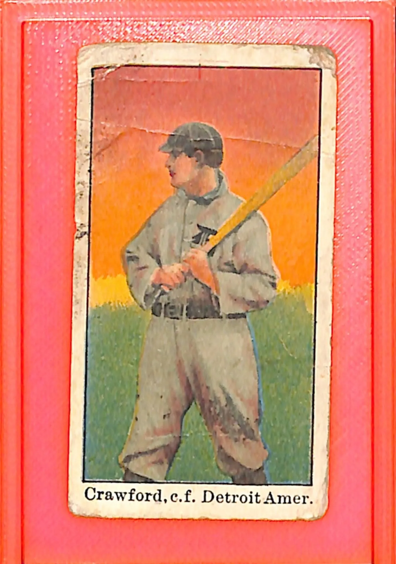 1909-11 American Caramel E90-1 #NNO Sam Crawford Detroit Tigers Poor MM26014065
