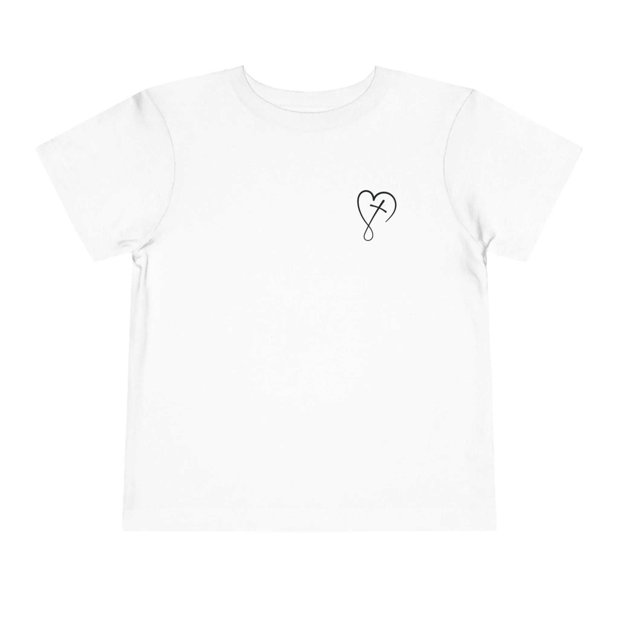 Toddler Short sleeve Jesus has my back