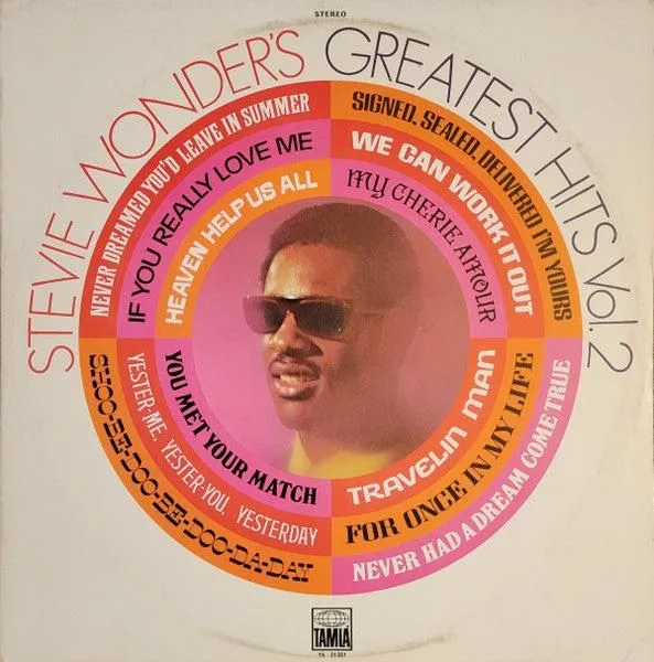 Stevie Wonder - Stevie Wonder's Greatest Hits Vol. 2 (LP)