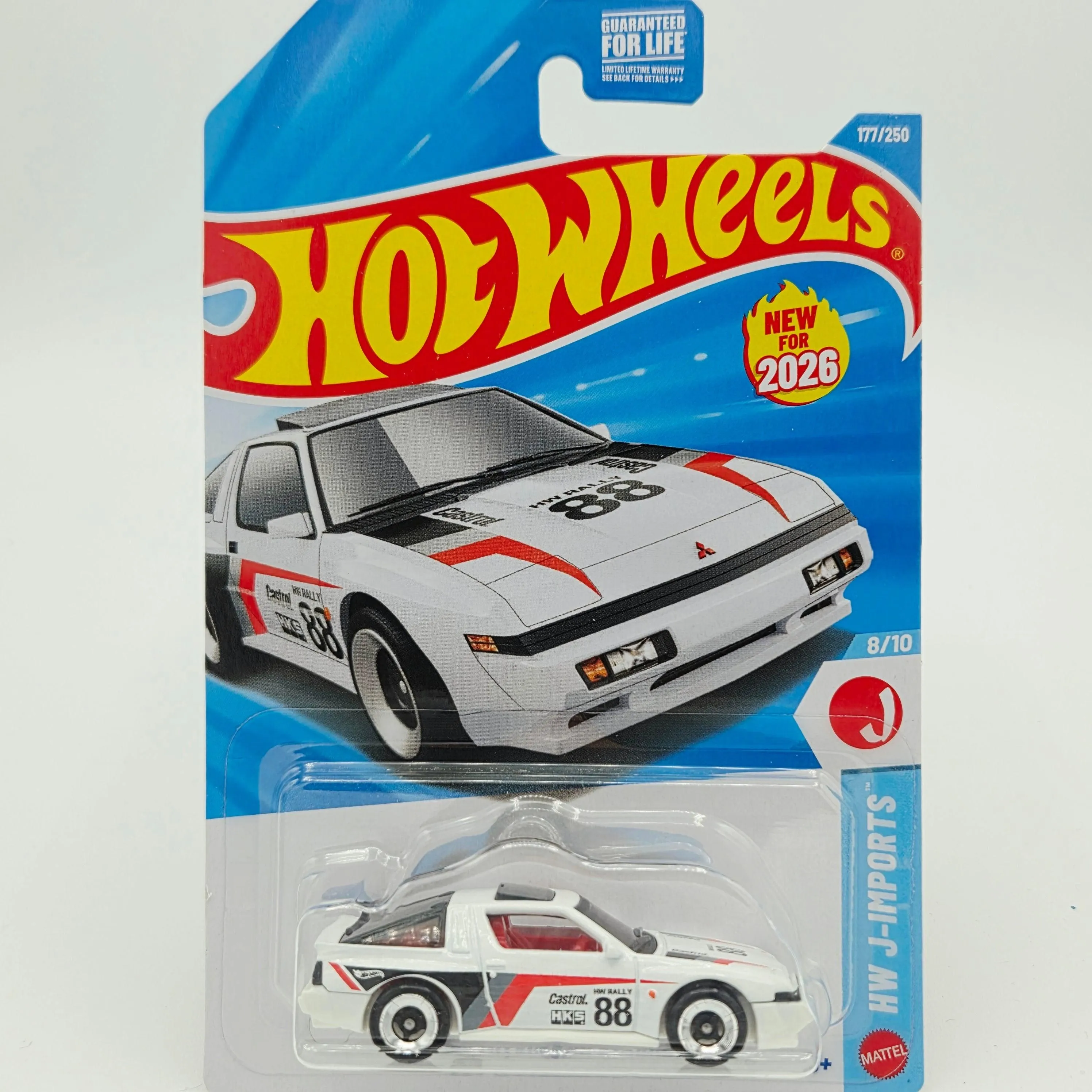 Hot Wheels '88 Mitsubsihi Starion (2026 HW Basic Case J - J-Imports)