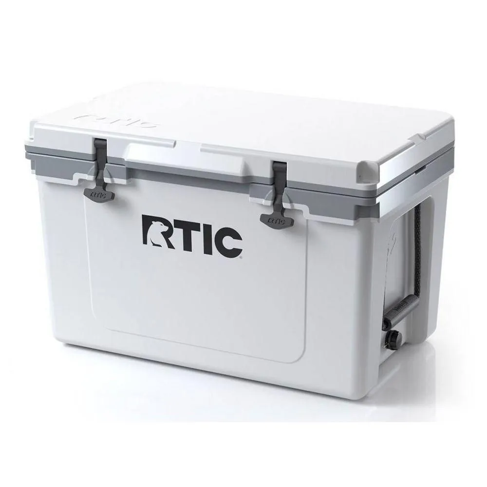 Open-box - RTIC Outdoors 52qt Ultra-Light Hard Sided Cooler - White/Gray
