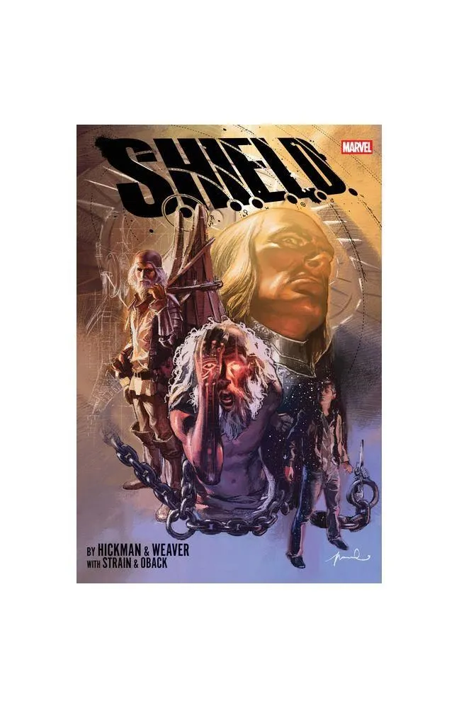 Open-box - S.H.I.E.L.D. by Hickman & Weaver Omnibus Gerald Parel Cover - by Jonathan