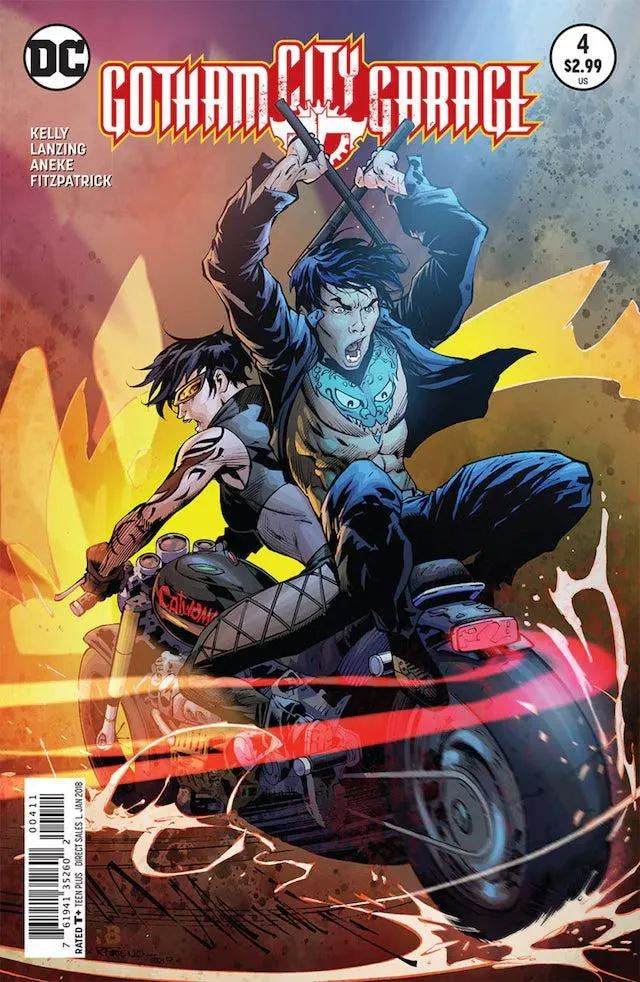 GOTHAM CITY GARAGE #4 RYAN BENJAMIN VAR (11/22/2017)